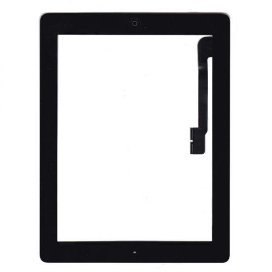 Apple iPad 4 A1458 A1459 A1460 Dokunmatik Panel - Siyah